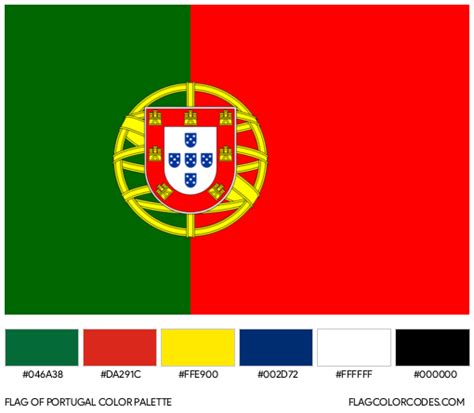 bandera portugal|Portugal Flag Color Codes